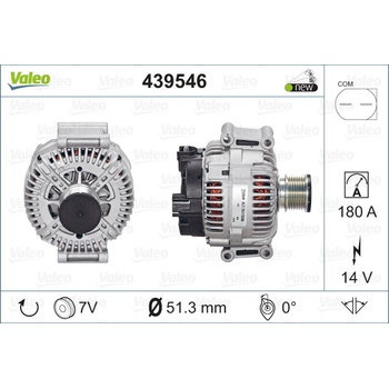 VALEO Alternátor 439546