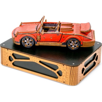 WOODEN CITY 3D puzzle Sportovní auto Limitovaná edice 194 ks