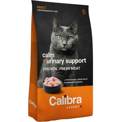 Calibra Cat EXPERT+ Adult Calm & Urinary support 1,5 kg