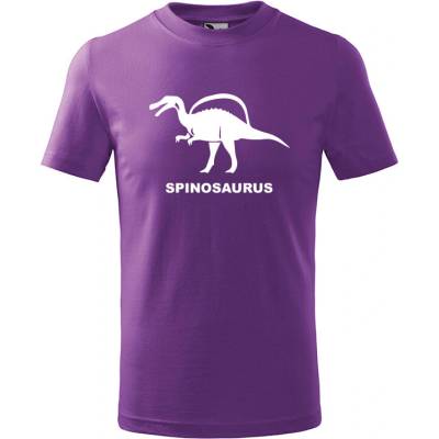 T-ričko Spinosaurus detské tričko khaki biela
