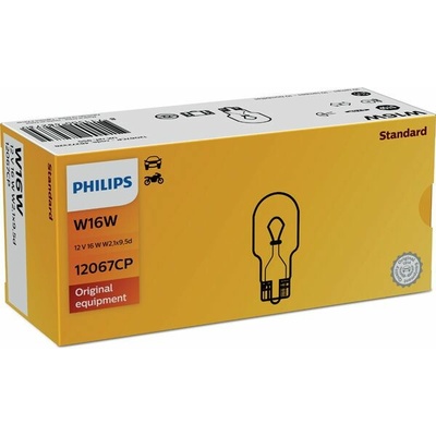 Philips W16W W2,1x9,5d 12V 16W