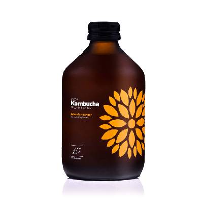VIGO Kombucha acerola a zázvor BIO 330ml