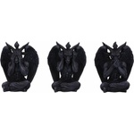 NNM фигури (комплект) Three Wise Baphomet - D5731U1