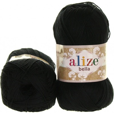 Alize Bella 100 černá 60