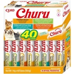 Inaba Foods Churu за котки - смесени вкусове с пилешко месо 40x14g