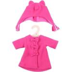 Bigjigs Toys Розово палто с шапка за кукла 38 см (BJD524)
