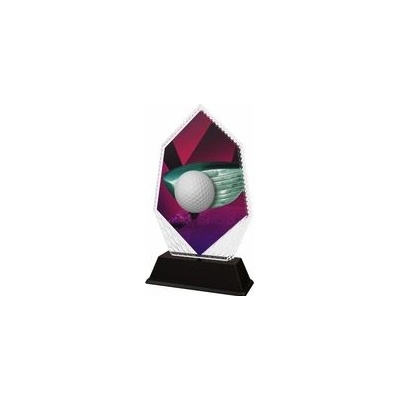 Poháry Bauer Akrylátová trofej PYR001M22 Golf