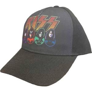 Kiss Logo - Faces & Icons Шапка с козирка Black UNI (KISSCAP06B)