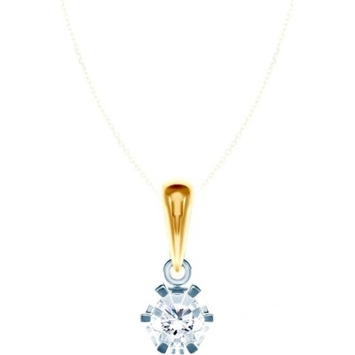 Savicki žluté zlato diamant SAVP54803 YW