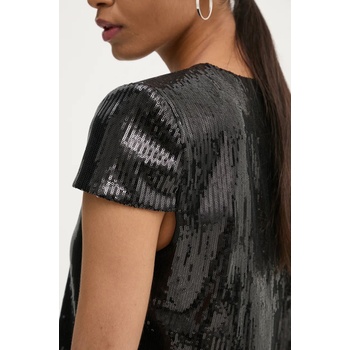 Zadig&Voltaire Рокля zadig&voltaire в черно къса разкроена wwdr01306 (wwdr01306)