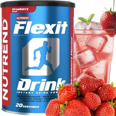 Nutrend Flexit Drink jahodový prášok 400 g