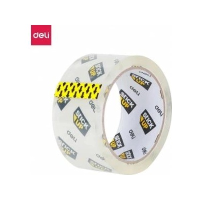 Deli Nature Deli PACKING TAPE DELI 37661 48MM*50M TRANSPARENT ACRYLIC PACKAGING 6 ROLLS