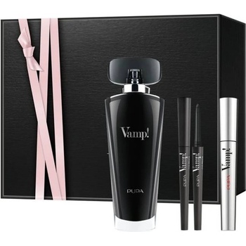 PUPA Pupa Комплект Vamp! Black - Парфюмна вода, Спирала и Молив за очи, 100 + 9 ml + 0.35 g