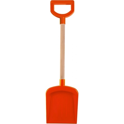 Androni lopata s dřevěnou násadou a rukojetí červená délka 53 cm – Zbozi.Blesk.cz
