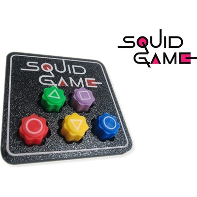 Squid Game Hra kocky Gonggi Square