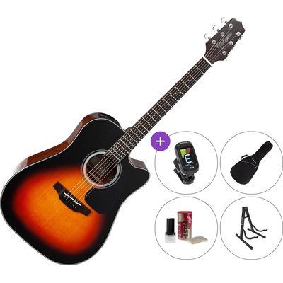 Takamine GD30CE SET 2 Brown Sunburst Електро-акустична китара Дреднаут