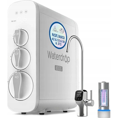 Waterdrop G3P800 filtr na vodu s reverzní osmózou UV pod dřez 800 GPD