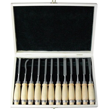 EXTOL Dláta rezbárske 12-dielna sada 8812405