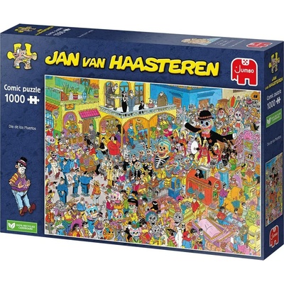 Jumbo - Puzzle Jan Van Haasteren: Dia de los Muertos - 1 000 piese