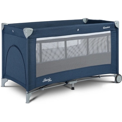 Caretero Сгъваема Кошара За Пътуване 2 Нива Basic Navy Caretero