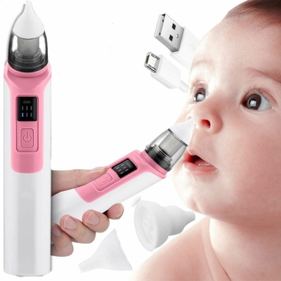 CleanNose Dětská odsávačka nosních hlenů růžová