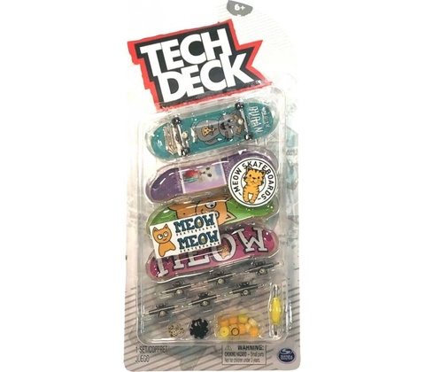 Tech Deck Fingeboard Štvorbalenie