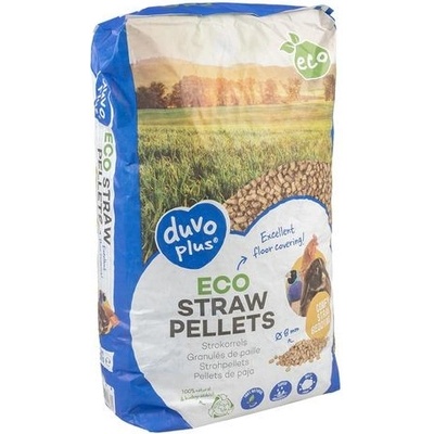 Duvo+ Univerzálna granulovaná podstielka zo slamy 8mm 8 kg/20 l