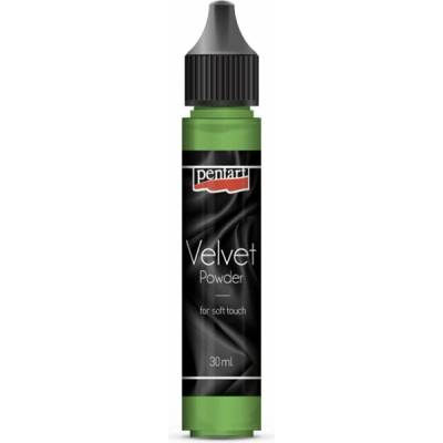 Sametový prášek na dekorování Pentart - Black 17 g