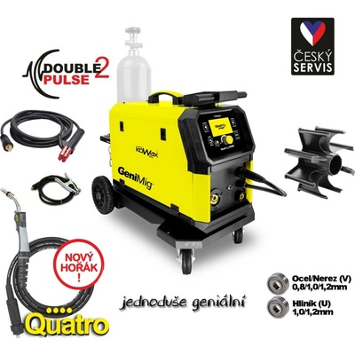 Kowax Svářečka CO2 GeniMig 240 DP LCD Synergy - výhodný SET KWXSTGM240DP