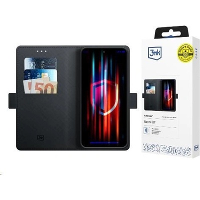 3mk Wallet Case pro Xiaomi Redmi 13C 5G, černá
