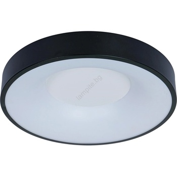 Brilagi - димируема LED таванна лампа FALCON II LED/67W/230V Ø 40 см черна +с дистанционно управление (BG2744)