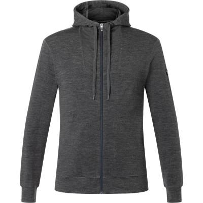 super. natural Мъжко вълнено яке super. natural Everyday Hoodie Zip-up hoodie - Pirate Grey Melange - размер XXL (005-4392-1115)