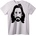 NOONEBRAND Тениска Силует на Исус - 2XL, White