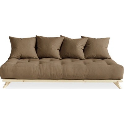 Sofa Senza by Karup 90*200 cm natural + futon mocca 755