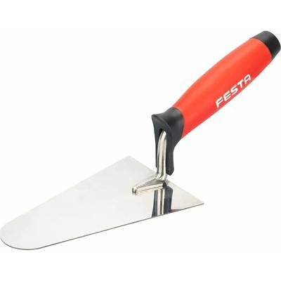 Lžíce nerez zednická oblá FESTA gum.ruč. 160mm