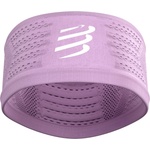 Compressport Лента за глава Compressport Headband On/Off Headband - Orchid Bouquet / White - размер One Size (904-2425-1511)