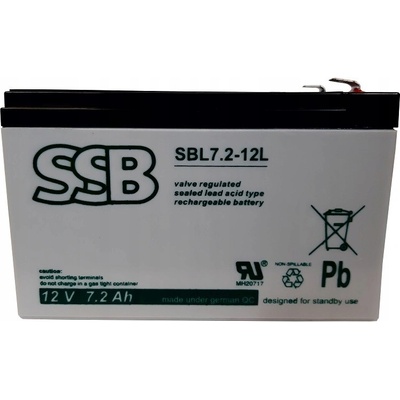 SSB SBL 7.2-12 12 V 7,2 Ah