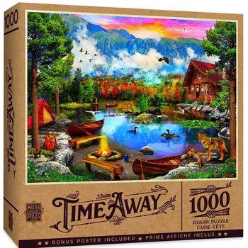 Masterpieces - Puzzle Sunset Canoe 1000 - 1 000 piese