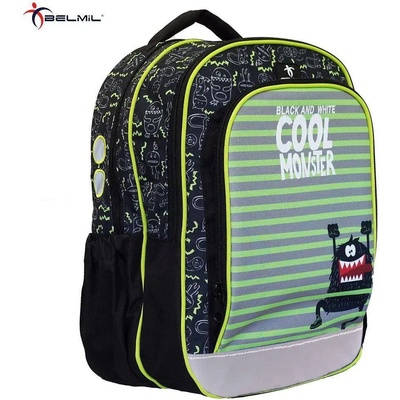 Belmil Ученическа раница Cool monster - BELMIL