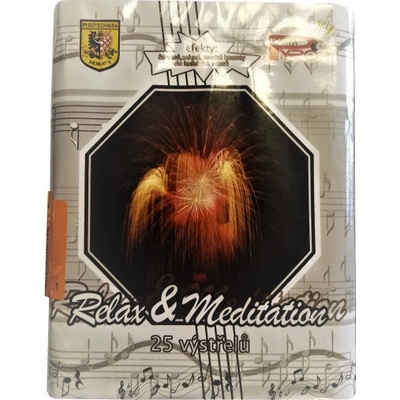 PyroMoravia Ohňostroj Relax Meditation baterie 25 ran PM2331P