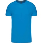 Kariban K356 / Мъжка тениска с къс ръкав - тропическо синьо 4XL (20K356i4314)