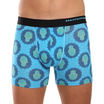 69slam Мъжки боксерки 69SLAM fit bamboo SKULL MANDALA 69slam | Mnogotsveten | МЪЖЕ | M