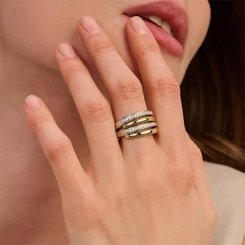 Ti Sento Дамски сребърен пръстен Ti Sento 12409ZY (12409ZY)