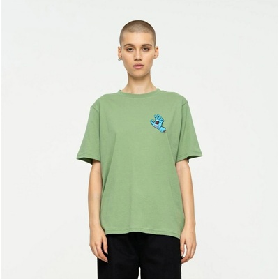 SANTA CRUZ tričko Screaming Hand Chest T-Shirt Jade