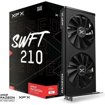 XFX Radeon RX 7600 Speedster SWFT 210 Core Edition 8GB GDDR6 RX-76PSWFTFY