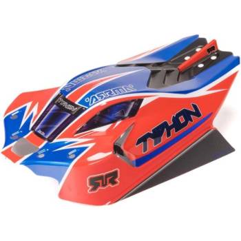 Arrma каросерия безщипкова Typhon 1: 8, червена