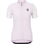 Scott Фланелка с къс ръкав за колоездене Scott Women's Jersey Endurance S/S Cycling jersey - Bliss Pink / Cotton White (156-2863-0114)