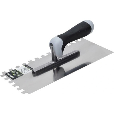 Hladítko nerezové, 280 x 130 mm 10 x 10 zubů STALCO PERFECT S-73210