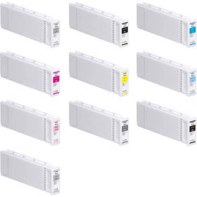 Epsonblaek Пълен комплект мастилници 700 ml за Epson SureColor P10000 & P20000