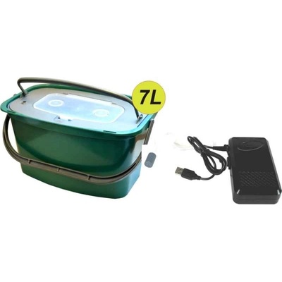 Sports vzduchovací motorček aa usb + rezkovnica 7 l